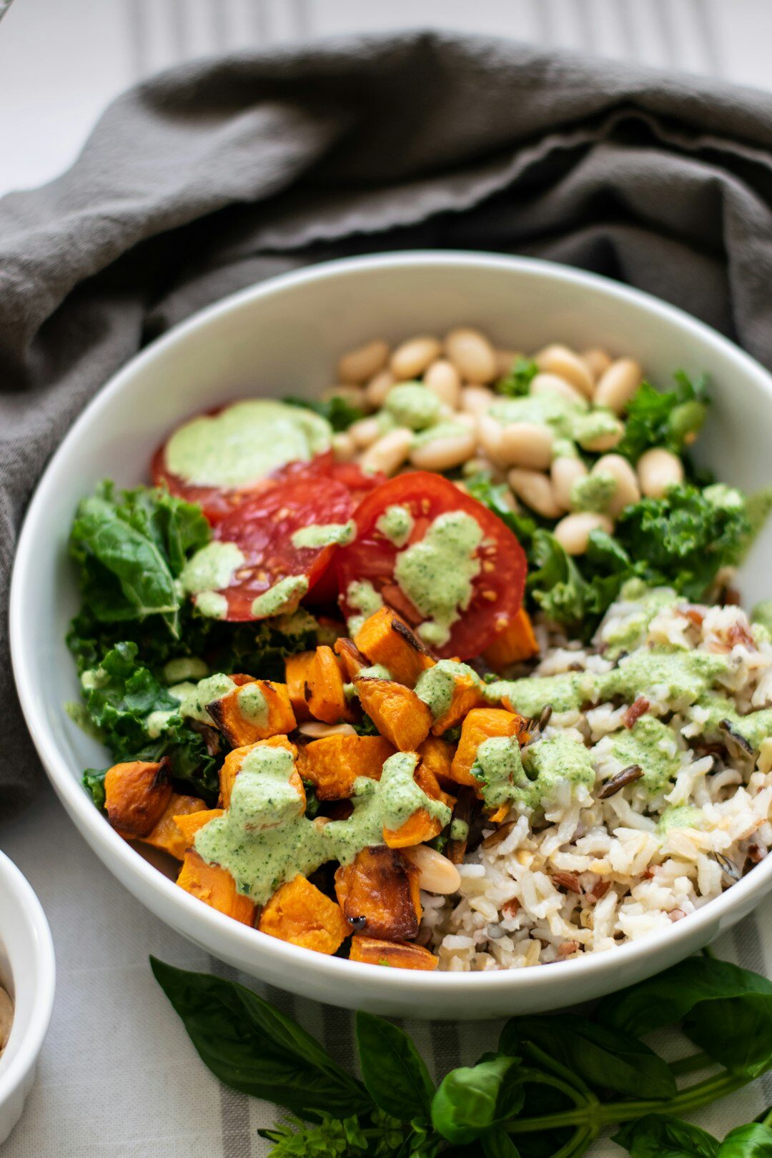 healthy lunch bowl